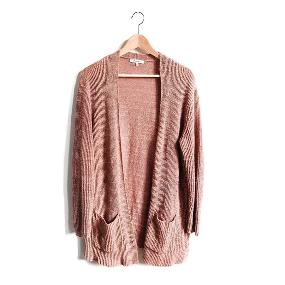 Madewell Sweaters - Madewell Nolan Ribbed Open Front Cardigan